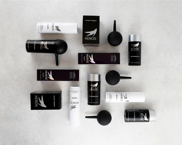 Fibras Capilares KEROS-K Queratina Natural 23g - Envío 24h